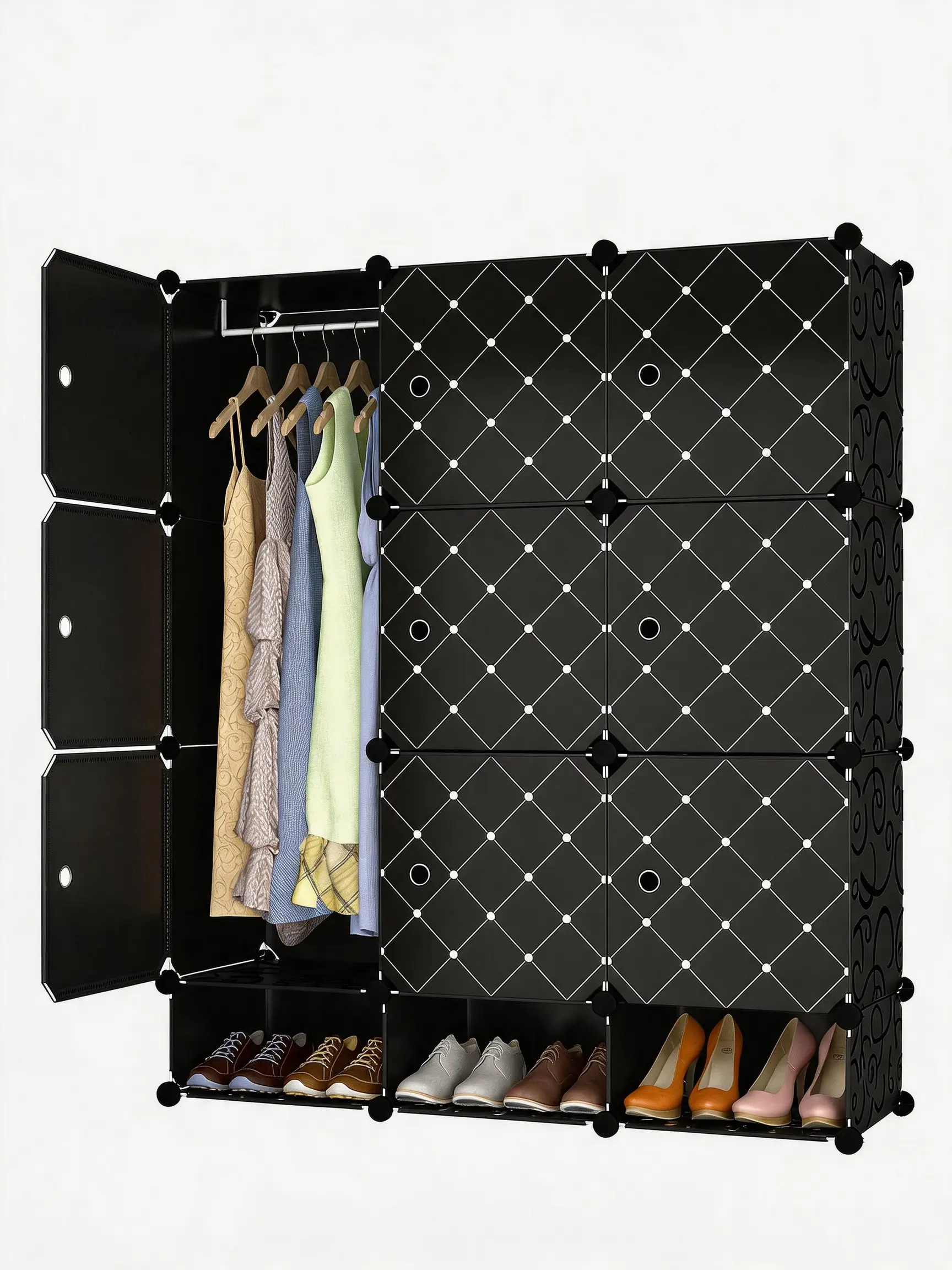 9 Cube Wardrobe-80362